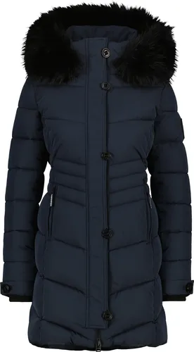 alife and kickin AmaliaAK Puffer Coat Damen Steppjacke - Marine - XL - Stylische Damenwinterjacke AmaliaAK A von Alife and Kickin – mit abnehmbarer Kapuze, praktischen Taschen und verstellbaren Ärmeln für optimalen Komfort und individuelle Anpassung. Ideal für kalte Tage!