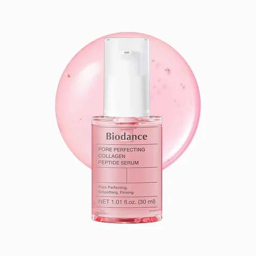 BIODANCE Pore Perfecting Collagen Peptide Serum - Innovatives Serum zur Pflege der Haut mit hochwertigem Kollagen und Peptiden. Schnell einziehend, ideal für eine makellose Make-up-Basis und sichtbar straffere Haut.