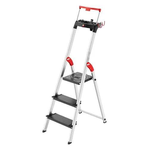 Hailo L100 Topline Alu-Sicherheits-Stehleiter