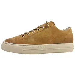 Paul Green Damenschuhe Schnürschuhe Sportive Braun Größe EUR 41.5 | UK 7.5 - Hochwertige Paul Green Damen Sneaker aus echtem Leder in Braun, ideal für den Alltag. Mit bequemem Leder-Wechselfußbett und atmungsaktivem Textilfutter.