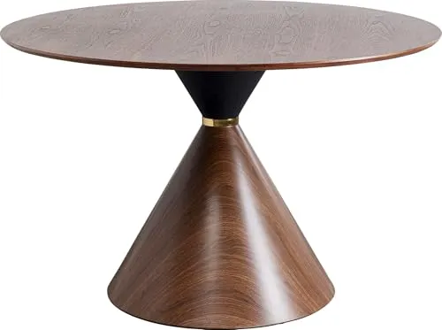 Produktbild Kare Design Tisch Cono, runder Esszimmertisch 120cm, Braun