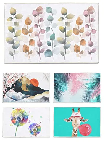 arteneur® Badematte 50x80 cm - Rutschfest & Waschbar - Badematten & Badteppiche mit exklusivem Design, rutschfester Unterseite und schnelltrocknend. Ideal für Fußbodenheizung, weich und bequem für dein Badezimmer.