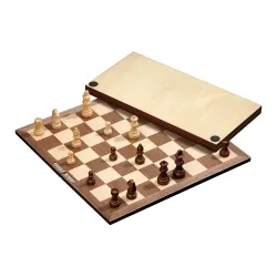 Schachspiel Set - Standard 35 cm - Schachspiele für Strategiefans, klassisches Design und ideal für spannende Duelle mit Freunden oder Familie.