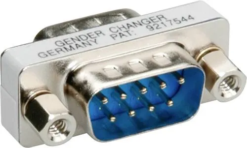 Roline Seriell Adapter [1x D-SUB-Stecker 9pol. - 1x D-SUB-Stecker 9pol.]