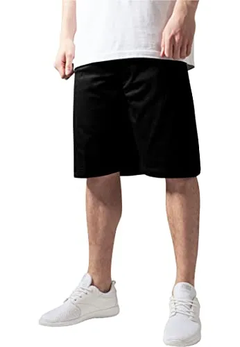 Urban Classics Herren Bball Mesh Shorts, Black, S, TB046