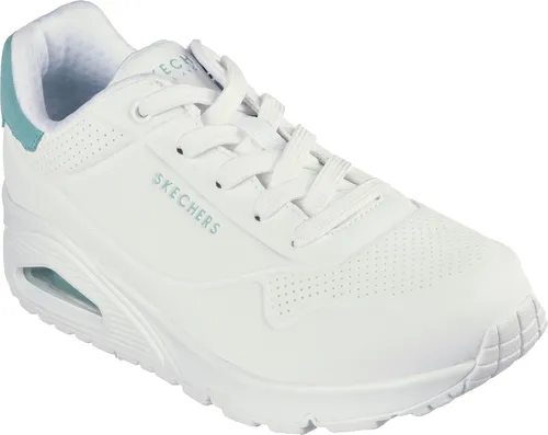 Skechers Damen Stand On Air UNO - Komfortable Sneaker mit Velourslederbesatz, 40 EU - Damen-Sneaker mit außergewöhnlichem Tragekomfort dank der innovativen Air-Cooled Memory Foam-Technologie.