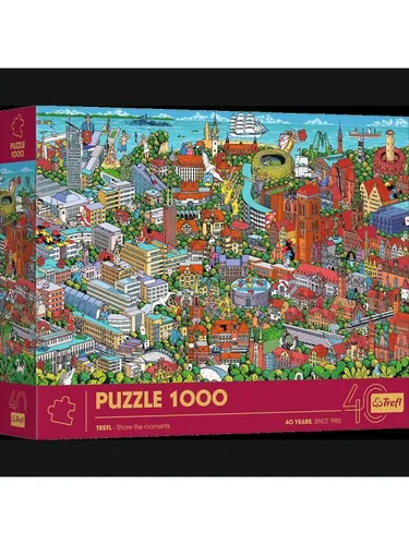 PUZZLE 1000EL TREFL JUBILEUSZ TROJMIASTO PUD6 TREFL 5900511109245