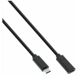 USB-C Verlängerungskabel 2m Schwarz