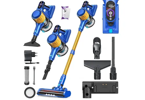 KESSER Akku-Hand- und Stielstaubsauger mit HEPA-Filter