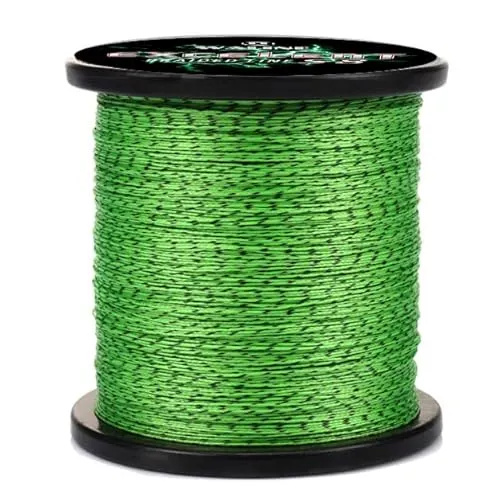 Waline 8 Stränge Super Strong PE Geflochtene Angelschnur 8fach 300m Angelschnur 20lb 30lb 40lb 50lb 60lb 80lb 8X Gngelschnur (Neongrün&Schwarz, 30lb/0.23mm/ 300m(328yds))