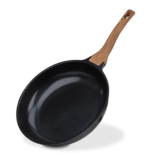 GSW Bratpfanne Natural Fit, Aluminiumguss, PFAS-frei - Pfanne aus Aluminiumguss mit nachhaltiger PFAS-freier Antihaft-Versiegelung, ideal für gesundes Kochen und einfaches Reinigen.