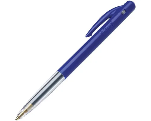 BIC Kugelschreiber M10, (1-tlg), mit transparentem Schaft von BIC