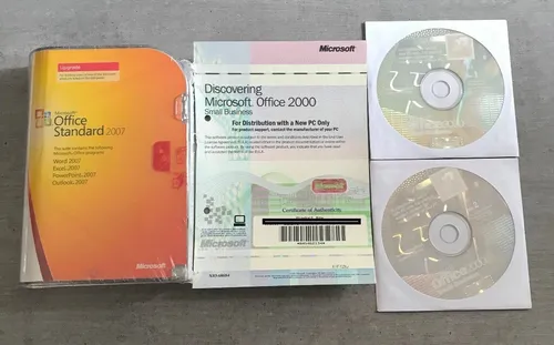 Produktbild MS Office 2007 Standard Vollversionsbundle
