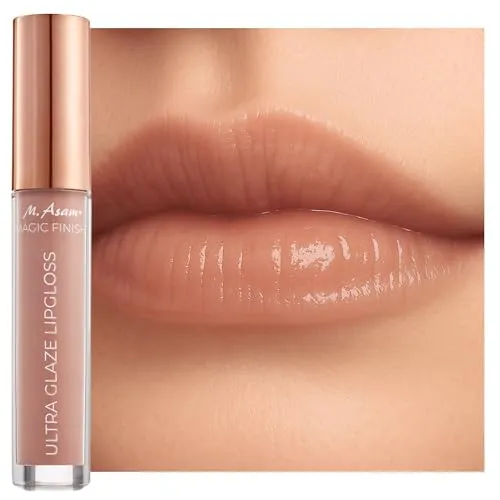 M. Asam MAGIC FINISH ULTRA GLAZE LIPGLOSS cream cashmere (4ml) - Lipgloss mit Hyaluron & Peptid für geschmeidige Lippen, spendet Feuchtigkeit und sorgt für intensiven Glanz – perfekt für jeden Anlass!
