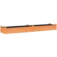 vidaXL Hochbeet aus Tannenholz - Hochbeet-Kit aus massivem Tannenholz mit praktischem Einsatz für optimalen Pflanzenschutz. Ideal für Garten, Balkon oder Terrasse und bietet viel Platz für Gemüse, Kräuter und Blumen.