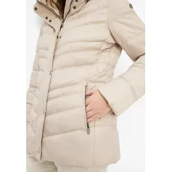 Steppjacke FUCHS SCHMITT Damen Gr. 40 - Funktionsjacke in modischem Design mit abnehmbarer Kapuze und Po-bedeckendem Schnitt, ideal für kalte Tage und Outdoor-Aktivitäten.