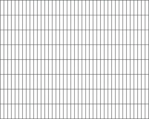 Alberts Einstabmattenzaun Doppelstab-Gittermatte 2000x1600