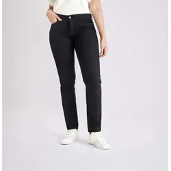 MAC 5-Pocket-Jeans DREAM - Jeans mit geradem Bein und feminine Silhouette, aus innovativem Hyperstretch Denim für ultimativen Komfort und Formgebung, nachhaltig aus Better Cotton und recycelten Materialien.