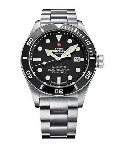 Swiss Military SMA34075.01 Automatik Herrenuhr 44mm