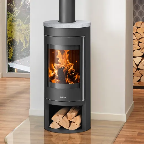 Justus Kaminofen Mino 2.0 – 5,5 kW aus Top Speckstein von JUSTUS