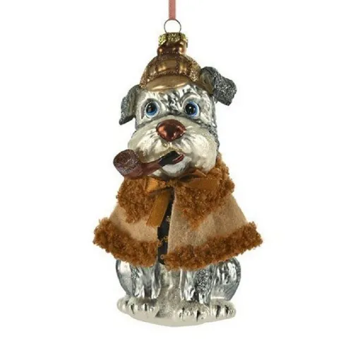 Giftcompany Christbaumschmuck Hund Schnauzer Detektiv von GIFTCOMPANY