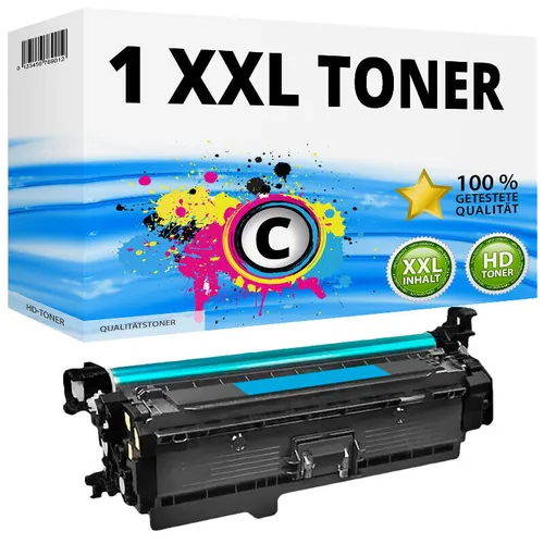 1x TONER für HP 201X Color LaserJet Pro M252dw M252n MFP M274n M277dw Cyan