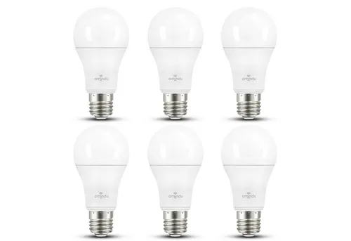 Amindu LED-Leuchtmittel, E27, warmweiß oder kaltweiß, 1521lm Sehr Hell ersetzt 100W Glühbirne, optional dimmbar, 6er Pack