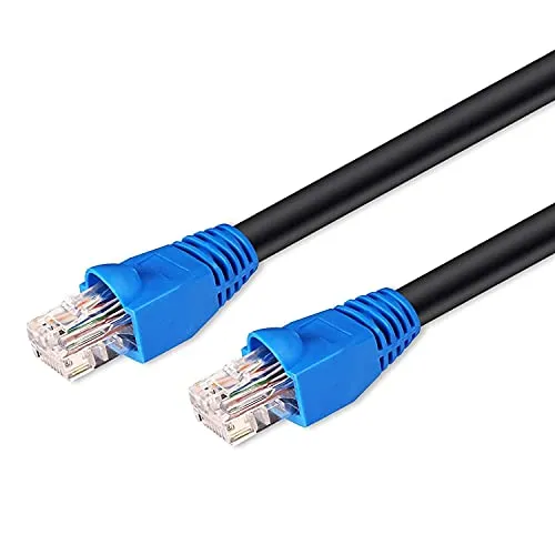 Perfect Outdoor CAT6 Netzwerkkabel - 20 Meter - Verlängerungskabel Patchkabel - 2x RJ45 Stecker - 250 MHz - bis 1000 Mbit/s - 20m