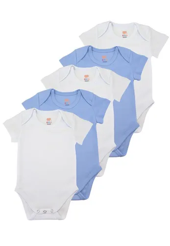 M.M.C. Body Kurzarmbody Baby und Kleinkind Kurzarm, 5er Set (5-tlg)