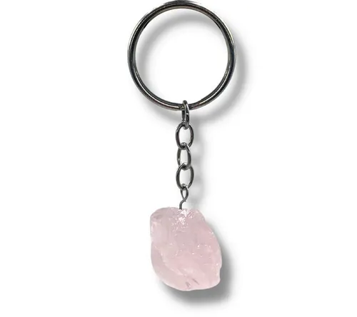 LAVISA Anhänger Schlüssel Edelstein Schlüsselanhänger - Glücksbringer - Naturstein, Edelstein Schlüsselanhänger Glücksbringer