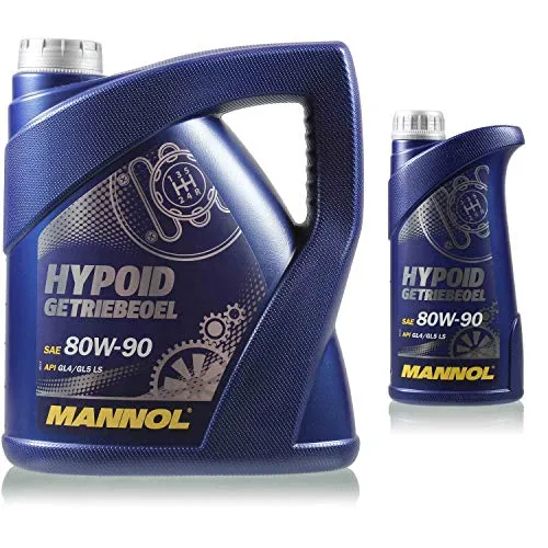 Liter Original MANNOL Hypoid Öl Getriebeöl 80W-90 API GL 4/GL LS 5