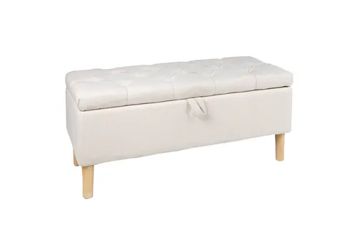 riess-ambiente Truhenbank CASTLE beige, mit Stauraum