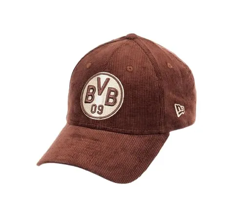 New Era BVB 09 Borussia Dortmund Cord Cap in braun von New Era