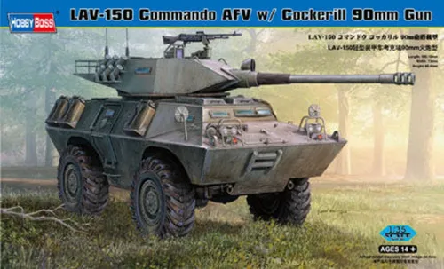 Hobby Boss HB82422 _V 1/35 LAV-150 Commando AFV w/ Cockerill 90mm Gun