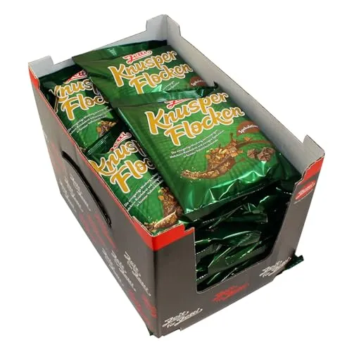 20er Pack Zetti Knusperflocken Spekulatius 20 x 200 g Vollmilch