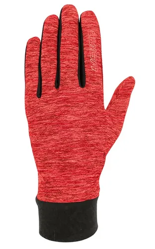 Chiba Laufhandschuhe Allround Light (Puller-Anziehhilfe) rot - 1 Paar, Größe: M