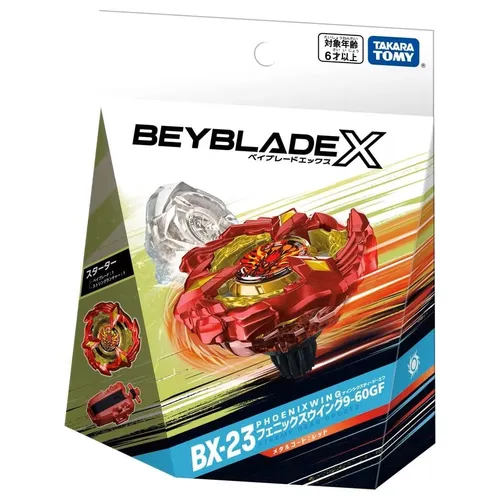 Takara Tomy Beyblade X Starter BX-23 Phoenix Wing 9-60GF In Stock