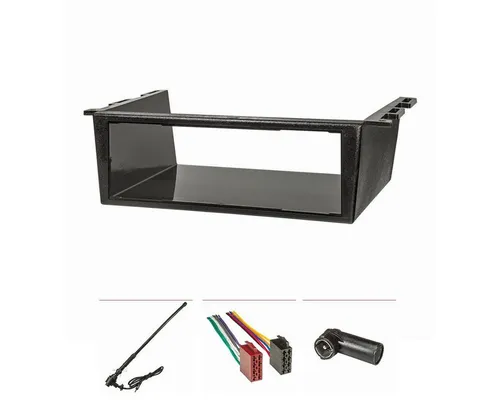 tomzz Audio Universal Autoradio Einbauset Unterbau Gummiantenne Antennenadapter DI Autoradio