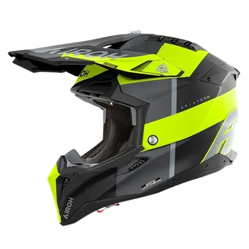 AIROH AVIATOR 3 MONARCH YELLOW MATT M