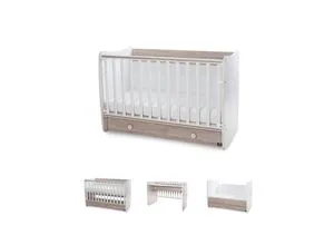 Lorelli Babybett Dream 70 x 140 cm - umbaubar zum Schaukelbett und Schreibtisch - Betten: Das Lorelli Babybett Dream bietet eine vielseitige Nutzung mit umbaubarem Design. Es wächst mit Ihrem Kind und sorgt für einen sicheren Schlafplatz in zwei Höhenpositionen.