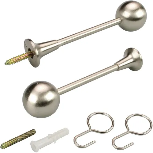 Liedeco Raffhalter, Gardinen, (1-tlg), für Gardinenstangen Ø 16 mm