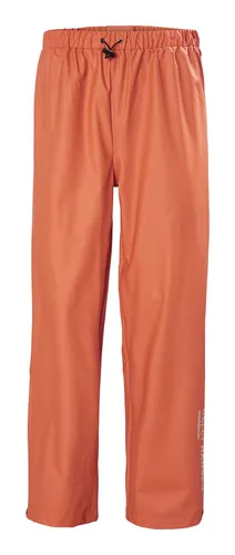 Helly Hansen Regenhose Voss PU-Stretch in Größe L - orange - Regenkleidung mit PU-Stretch für optimale Bewegungsfreiheit und wetterfeste Ausstattung, ideal für Outdoor-Aktivitäten.