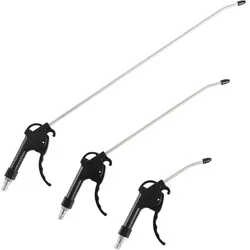 TECPO Druckluft-Ausblaspistolen-Satz, 3-teilig