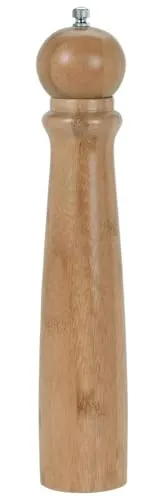 Produktbild zeitzone Salz und Pfeffermühle aus Bambus Holz Groß 32 cm