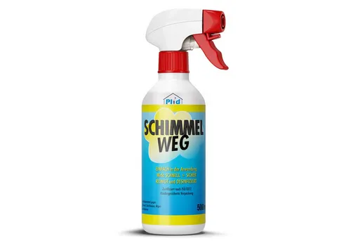 plid Anti-Schimmelspray / Schimmelentferner Schimmelspray Chlorhaltig Schimmelentferner (INNOVATIVER HAFTEFFEKT)