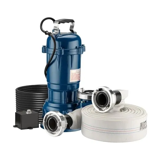 XPOtool Schmutzwasserpumpe 1100 W mit 15.000 l/h Fördermenge