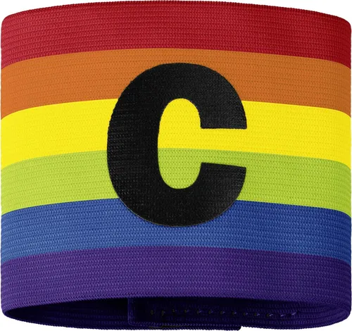 JAKO Unisex Kapitänsbinde, Regenbogen, S-M von JAKO