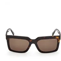 GUESS ACETAT Sonnenbrille 55 mm - Moderne GUESS ACETAT Sonnenbrille mit rechteckigem Design, ideal für stilvolle Auftritte. Mit 55 mm Glashöhe und 145 mm Bügellänge bietet sie perfekten Tragekomfort.