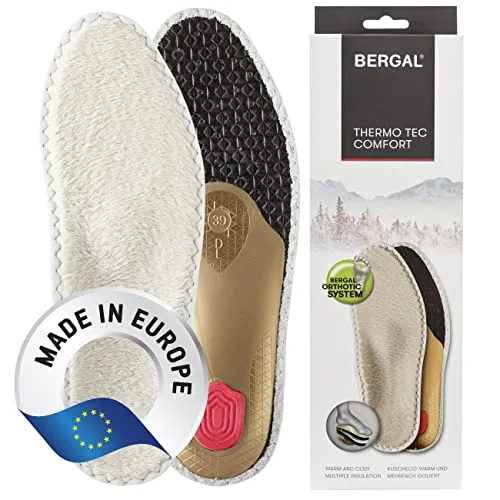 BERGAL Thermo Tec Comfort 8707741 Einlegesohle, Beige von Bergal