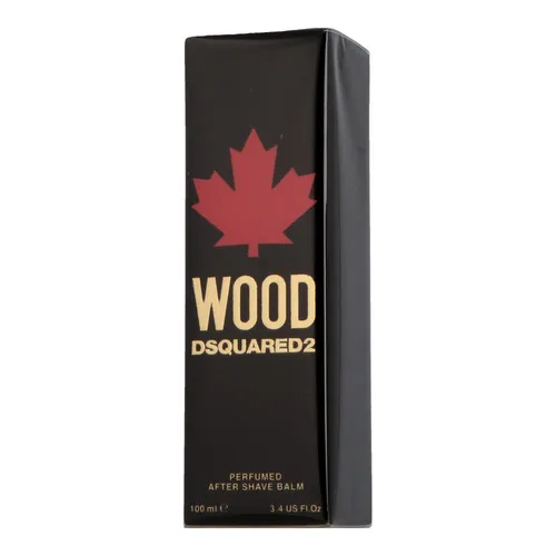 Dsquared² Wood pour Homme After Shave Balm 100 ml - Rasur- & Bartpflege, beruhigt die Haut nach der Rasur und hinterlässt einen frischen, maskulinen Duft.